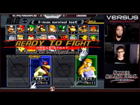 VS Weekly 08/14/16 - Grand Finals - VS|PPG|PorkChops (Falco) vs Linguini (Ganon, Sheik) - Melee