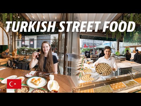 WE TRIED TURKISH STREET FOOD IN ISTANBUL