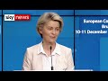 Ursula Von Der Leyen Fair Competition Is A Pre Condition After Brexit Talks