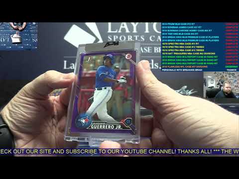 2019 Break King Multi Sport 4 Box CASE & Box Break for Mike M