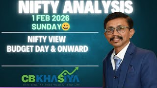 Nifty Elliott wave analysis for 1 Feb 2026 onwards