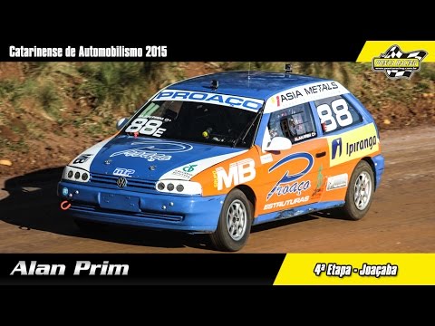 Alan Prim - 4ª Etapa Catarinense de Automobilismo 2015 - Joaçaba