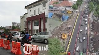 Jalan Gubeng Surabaya yang Ambles Kembali Dibuka, Pengendara Diimbau Tak Perlambat Laju Kendaraan