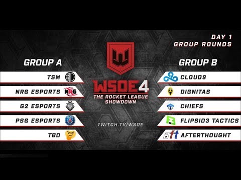 WSOE 4 Rocket League LAN Day 1 (Highlights)