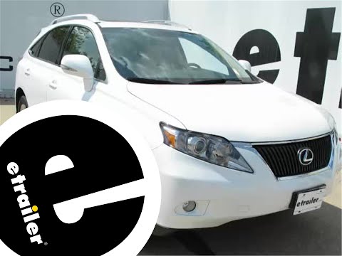 Install: Curt T-Connector Vehicle Wiring Harness for Factory Tow Package on a 2010 Lexus RX 350