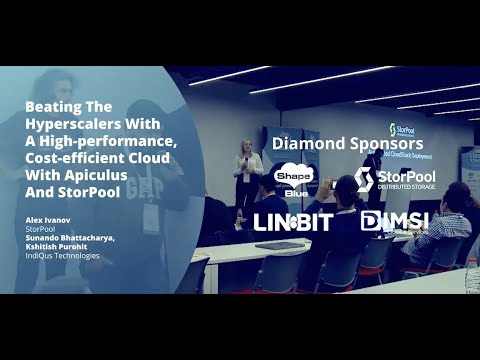 Beating The Hyperscalers With A High-performance, Cost-efficient Cloud With Apiculus And StorPool