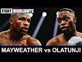 Floyd Mayweather vs Deji Olatunji Full Fight HIGHLIGHTS