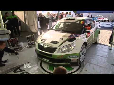 IRC 2012 Ypres Rally [Belgium] Day 1 Highlights