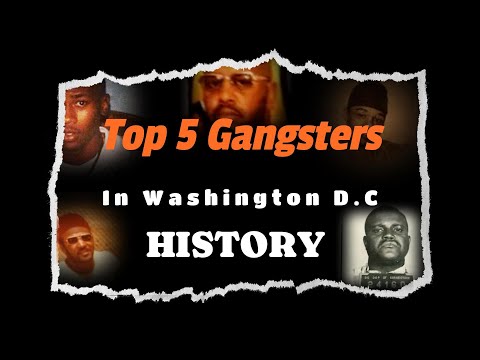 TOP 5 GANGSTERS IN WASHINGTON D.C HISTORY {SUBJECTIVE}