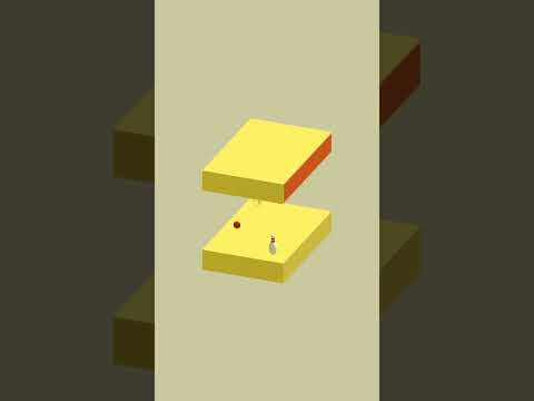 My game "Illusion Bowling", Level 4 introduces a new game mechanic: Scratching balls to the side.