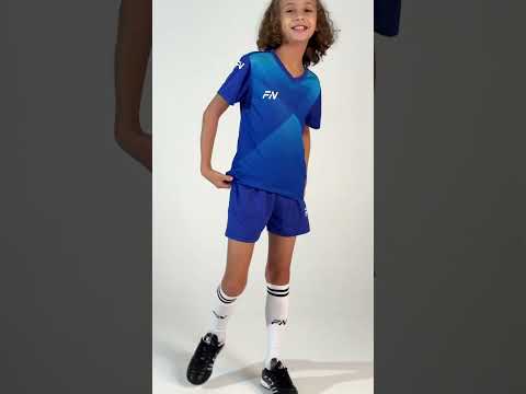 Миниатюра изображения товара Шорты спортивные детские FN Stride Kid / KFN4262003-400 (р.150, синий)