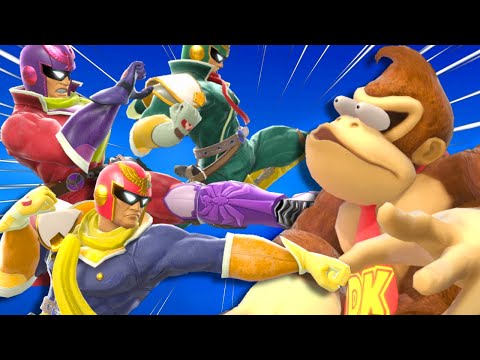killing with EVERY SINGLE Captain Falcon move