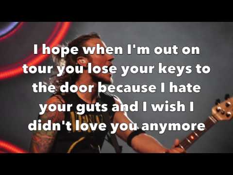 Hate Your Guts (feat. Mark Hoppus)- McBusted (Lyrics)