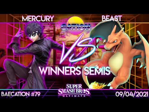 Baecation #79 - SSBU - Mercury (Joker) vs. NPT | Beast (Pokemon Trainer) - Winners Semi Finals