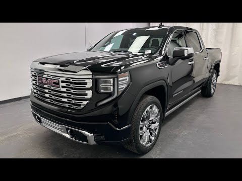 2026 GMC Sierra 1500 Crew Cab Short Box 4-Wheel Drive Denali in Black for sale at Davis GMC Buick Lethbridge in Lethbridge, AB