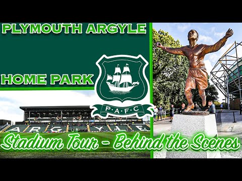 PLYMOUTH ARGYLE: STADIUM TOUR - Behind The Scenes at Home Park