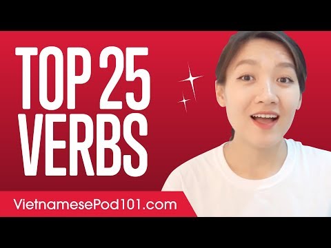 Top 25 Vietnamese Verbs