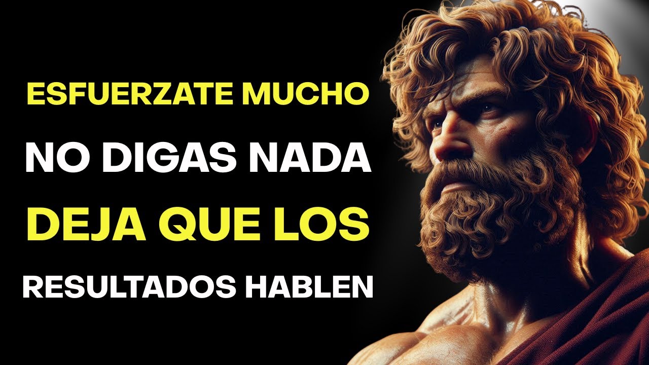 Cuando Te Esfuerzas Silenciosamente, Todo Cambia | Filosofía Estoica