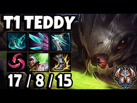 T1 Teddy KOGMAW vs JINX [ ADC ] Patch 11.13 Ranked Korea ✅