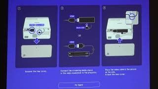 How To Reset All Settings on Projector Epson EF-100B?