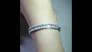 Download lagu Bracelete Prata Esterlina 925 Cravejado Zircão Duplo mp3