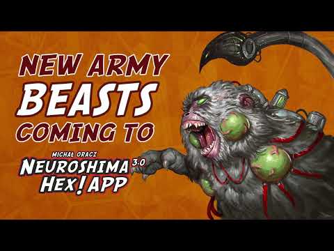 Beasts - new army coming to Neuroshima Hex APP!