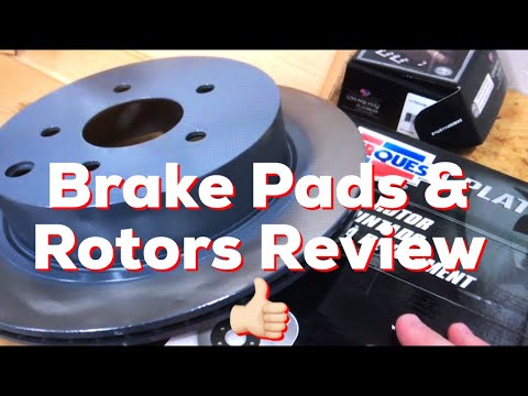 CarQuest Platinum Series Brake Pads & Rotors Review