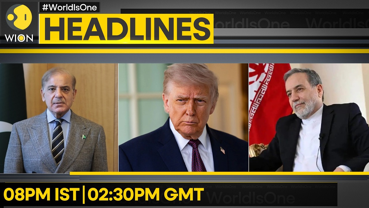 Iran, Pak FM Discuss West Asia Developments | Trump's Approval Ratings Hit New Low | WION Headlines