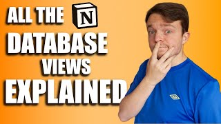  - Notion database BEGINNERS GUIDE \\ all properties and views explained