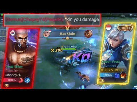 SILVANNA WANITA YANG TENANG DAN MEMATIKAN SAAT MELAWAN PAQUITO | BUILD TERSAKIT SILVANNA 2022