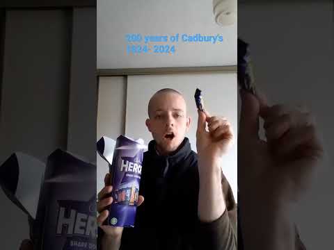 *Share the good times* Having Cadbury Heros Twirl chocolate bar #200yearsofCadbury's