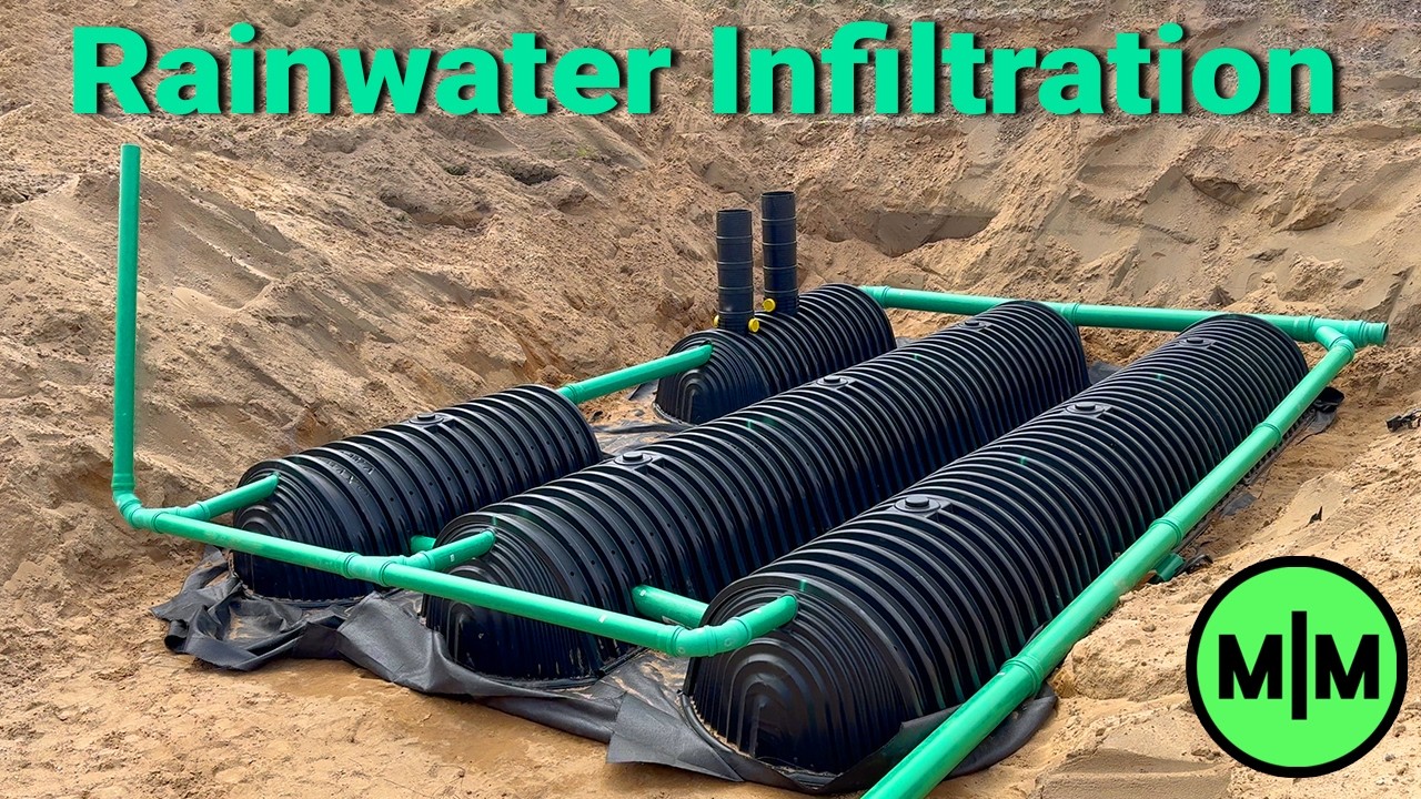 DIY Rainwater Infiltration System Installation for My Workshop | Max Maker Dream Workshop Ep. 5"