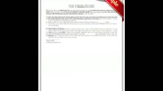Free Printable "Power of Attorney, Revocation" Forms