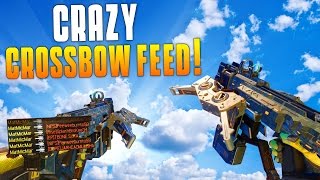CRAZY CROSSBOW FEED! (NX Shadow Claw 6 On Screen) Black Ops 3 Funny Moments! - MatMicMar