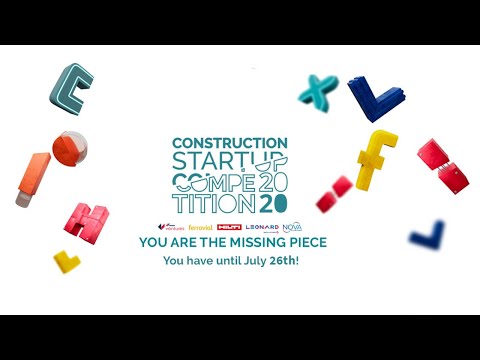 Construction Startup Competition 2020[;;;][;;;]