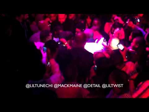 Lil wayne DetaiL Mack maine with Young money at Avalon in hollywood