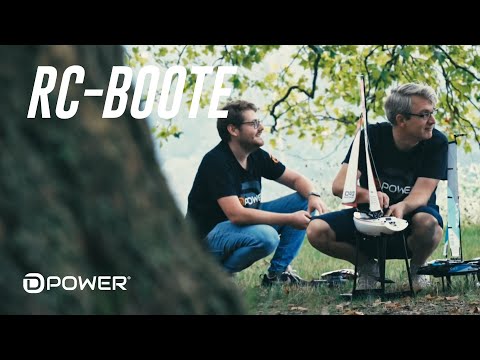 D-Power RC-Boote am Decksteiner Weiher (Maverick, Monstar, RapidCat, Windliner)
