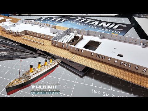 Agora Models Build the RMS Titanic - Pack 13 - Stages 69-74
