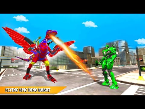 FLYING DRAGON ROBOT CAR GAME FOR ANDROID GAME PLAY...
