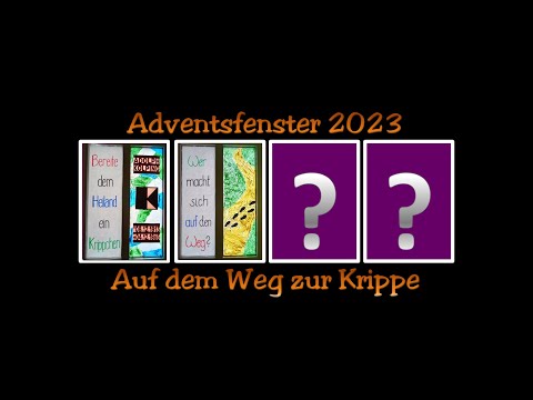 Adventsfenster 2023 3. Advent