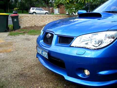2007 Subaru WRX Pop-Up headlight washers