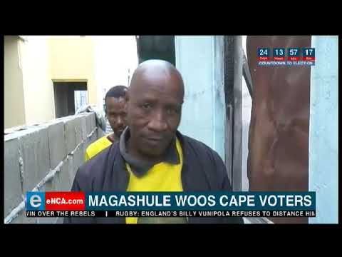 Embattled ANC secretary general Ace Magashule has been wooing voters in Cape Town