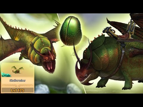 Skullcrusher (Eret's Rumblehorn) Max Level 175 Titan Mode | Dragons: Rise of Berk