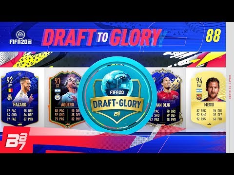 AGUERO HAS ICE RUNNING THROUGH HIS VEINS! | FIFA 20 DRAFT TO GLORY #88