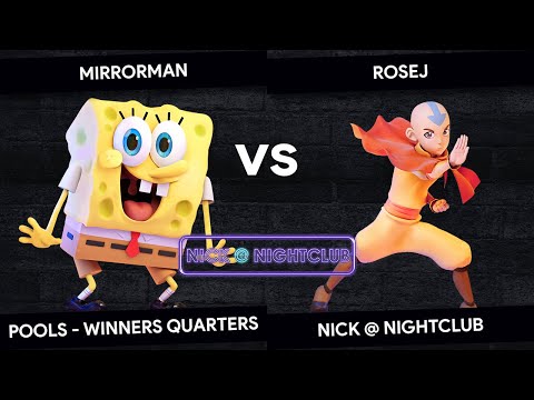 Nick at Nightclub - MirrorMan (Spongebob) vs RoseJ (Aang) - Pools - Winners Quarters