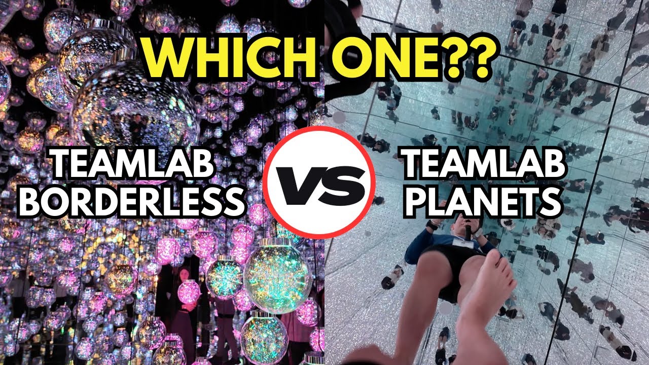 Tourist recounts their experience at the immersive teamLab Planets and the teamLab Borderless!