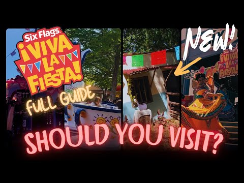 Everything NEW at Viva La Fiesta At Six Flags Over Texas |Full Tour, Updates, & Tips|