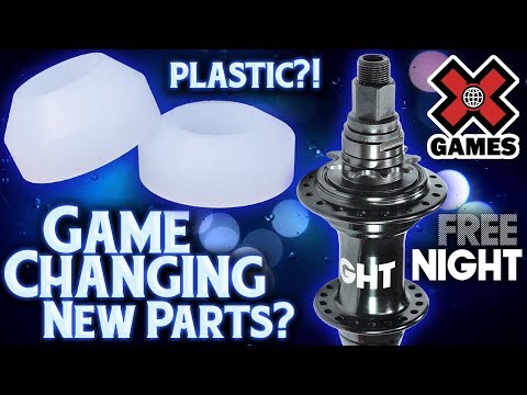 Game Changing New BMX Parts? - PLASTIC Bearings?! Freecoaster Out Now! Women & XGames