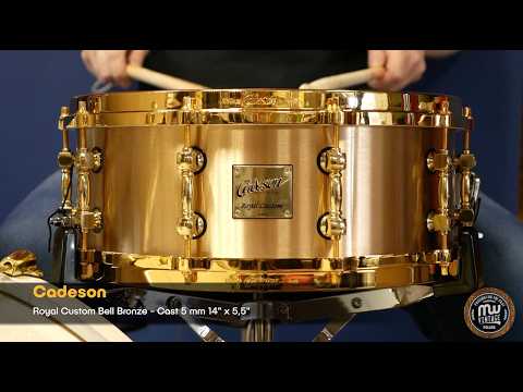 MW-Vintage.pl - Cadeson Royal Custom Bell Bronze - Cast Bronze 5 mm 14" x 5,5" 4K