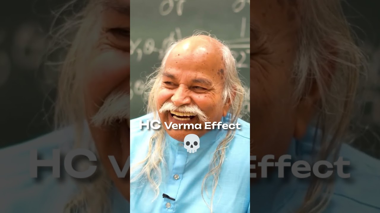 The HC verma effect 💀 | MOTIVATION kaksha